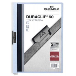Carpeta Duraclip Dossier Pinza Lateral Azul Capaci
