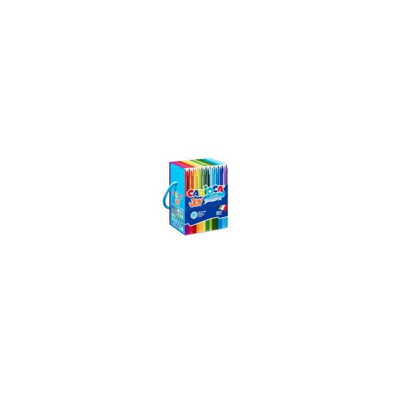 Rotulador fibra carioca joy caja premiuim de 60