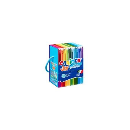 Rotulador fibra carioca joy caja premiuim de 60