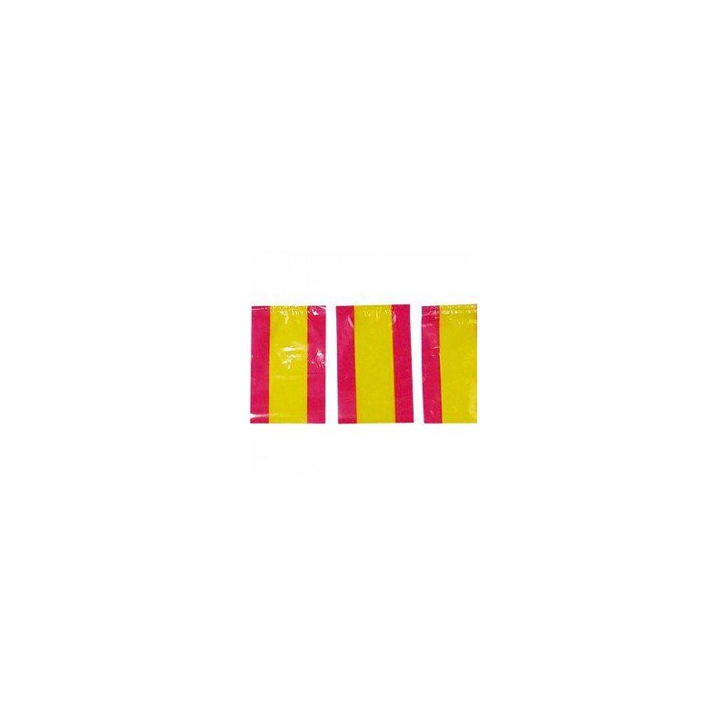 Banderas españolas 50 metros 2 tiras de 25 m Banderas españolas 50 metros 2 tiras de 25 m