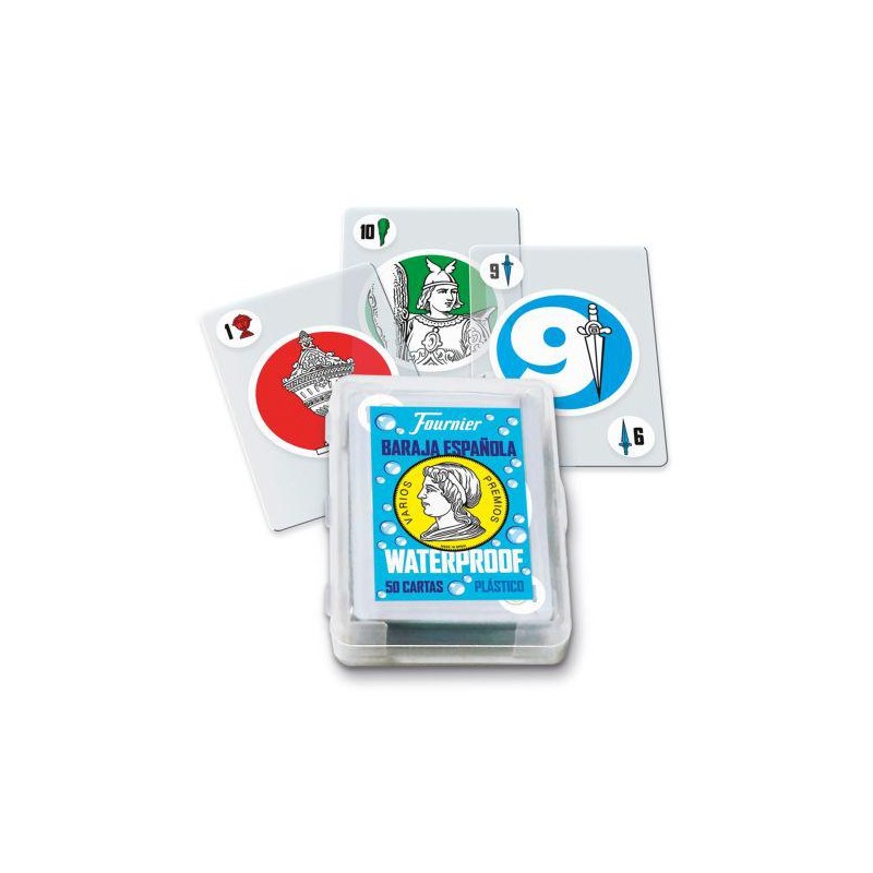 Baraja fournier 50 cartas waterproof Baraja fournier 50 cartas waterproof