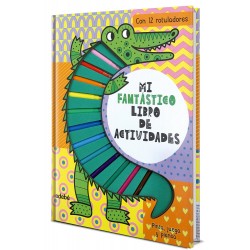 Mi fantástico libro de actividades  Cocodrilo