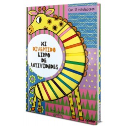 Mi divertido libro de actividades  Jirafa