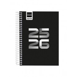 Agenda escolar finocam 25-26 8º DP cool negro