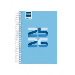 Agenda escolar finocam 25-26 8º DP cool azul