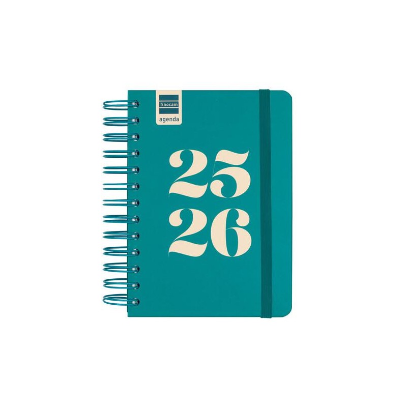 Agenda escolar  finocam 25-26 8º DP cosmo aqua