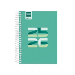 Agenda escolar finocam 25-26 8º DP cool verde