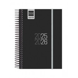 Agenda escolar finocam 25-26 8º DP negro