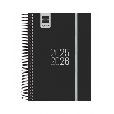 Agenda escolar finocam 25-26 8º DP negro