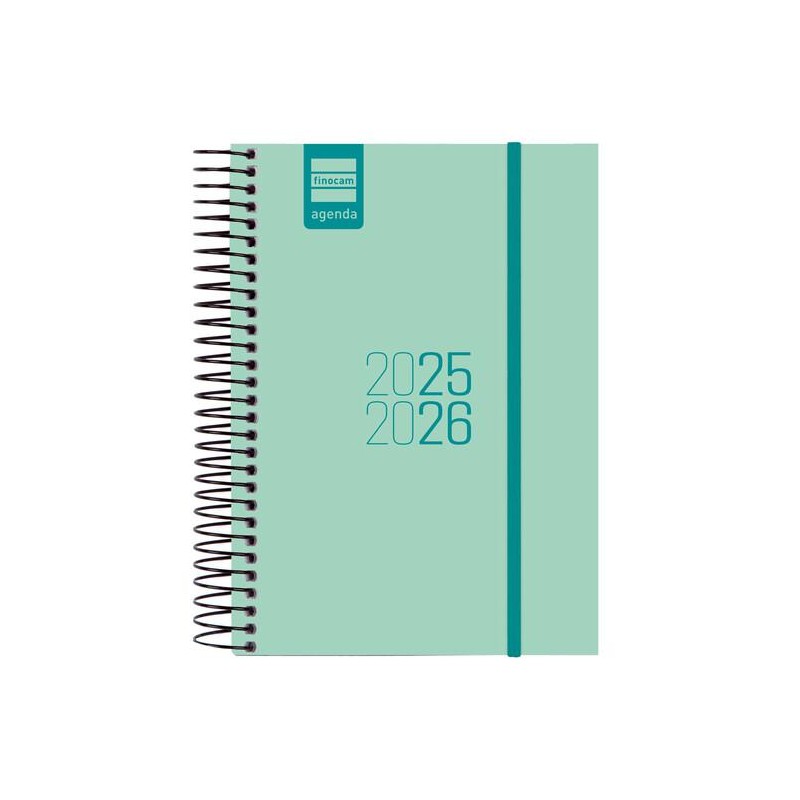 Agenda escolar finocam 25-26 8º DP turquesa