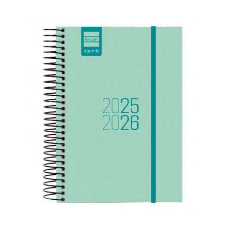 Agenda escolar finocam 25-26 8º DP turquesa
