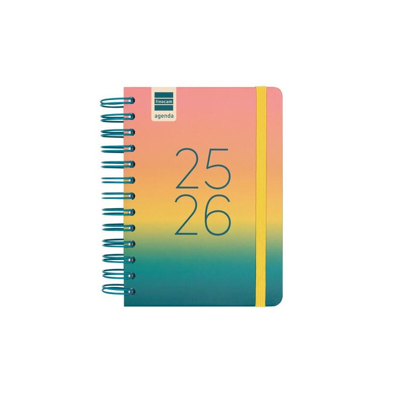 Agenda escolar finocam 25-26 8º DP cosmo iris
