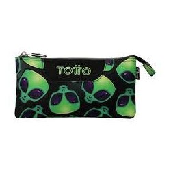 Estuche Totto Tablero Ali 3 compartimentos