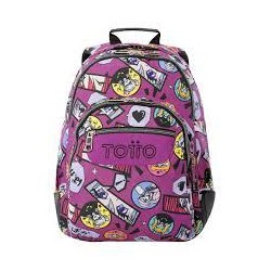Mochila Totto Rayol Kitsune Grande PC 14' con capa