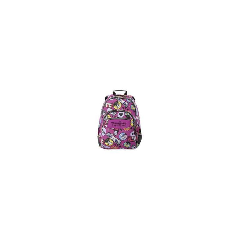 Mochila Totto Rayol Kitsune Grande PC 14' con capa Mochila Totto Rayol Kitsune Grande PC 14' con capa