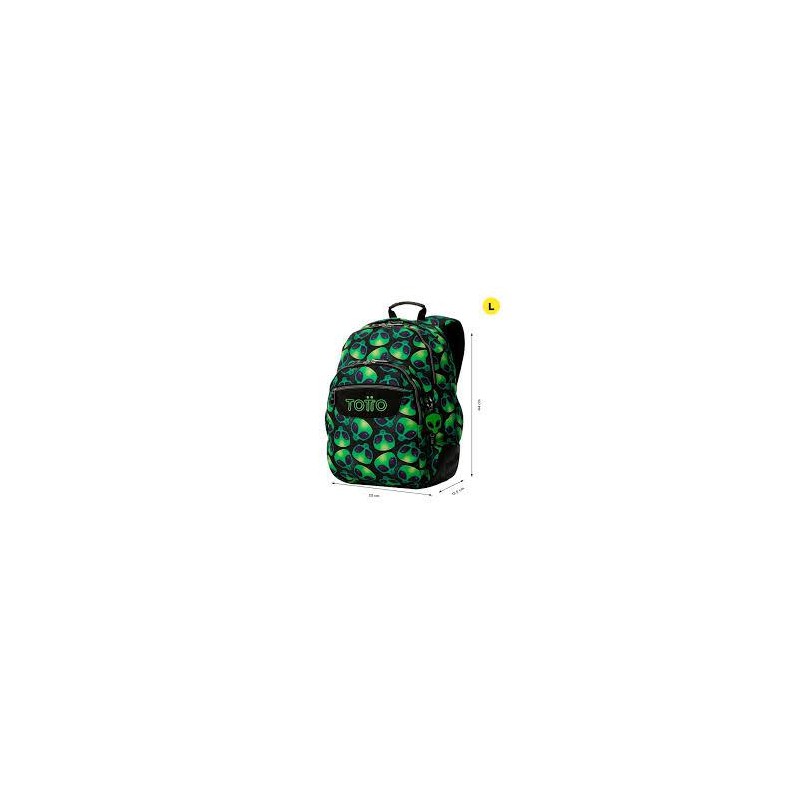 Mochila Totto Rayol Ali Grande PC 14' con capacida Mochila Totto Rayol Ali Grande PC 14' con capacida
