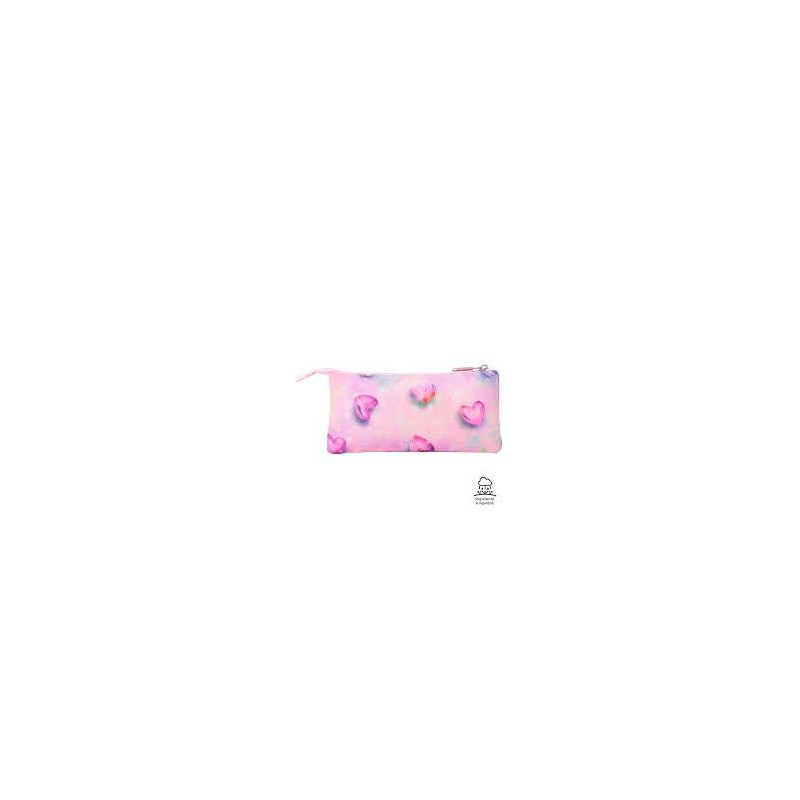 Estuche Totto Tablero Glitter Shiny Heart 3 compar Estuche Totto Tablero Glitter Shiny Heart 3 compar