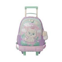 Mochila de ruedas Totto Queen Cat M Primaria con c