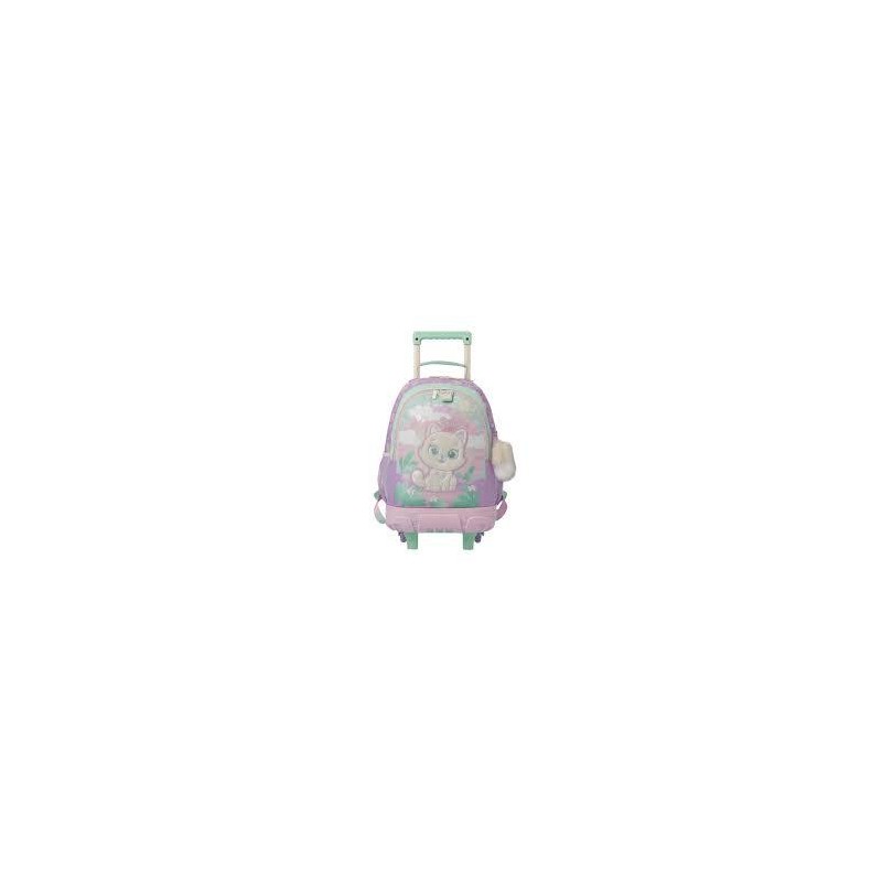 Mochila de ruedas Totto Queen Cat M Primaria con c Mochila de ruedas Totto Queen Cat M Primaria con c