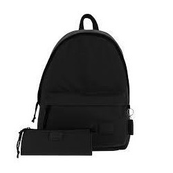Pack mochila   estuche Totto Kalex negro