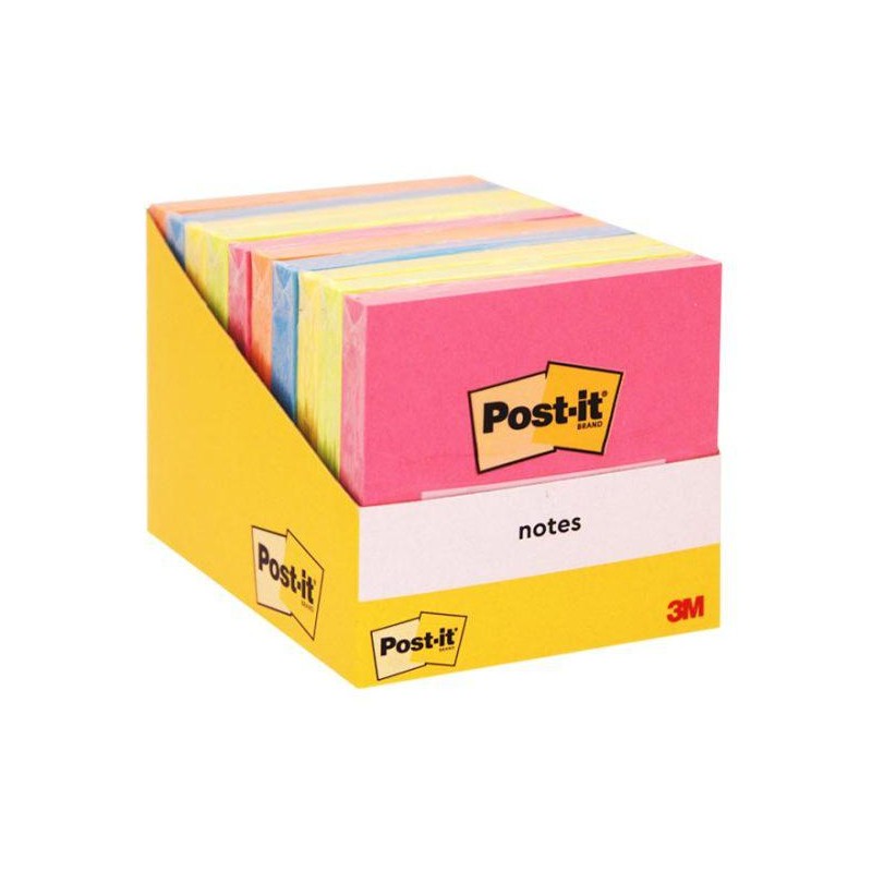 Notas adhesivas 3M post-it 76 mm x 76 mm 100 h 