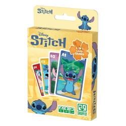 Baraja naipa infantil stitch 4 en 1