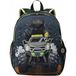 Mochila mediana   Power Bank Totto Monster Race M