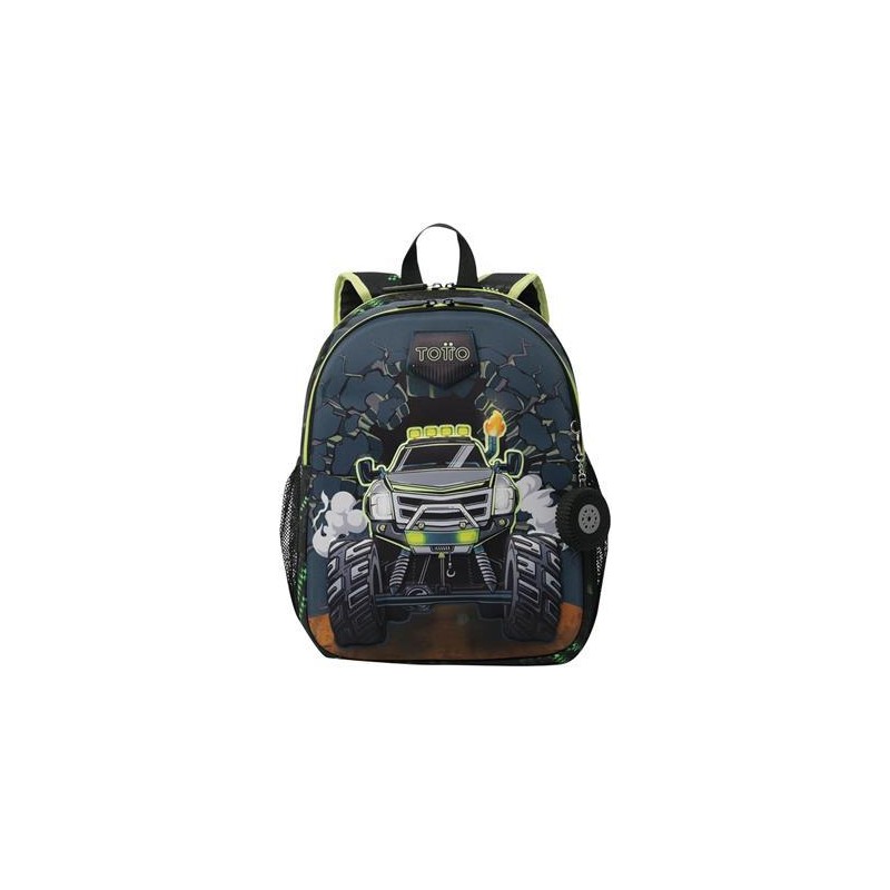 Mochila mediana   Power Bank Totto Monster Race M