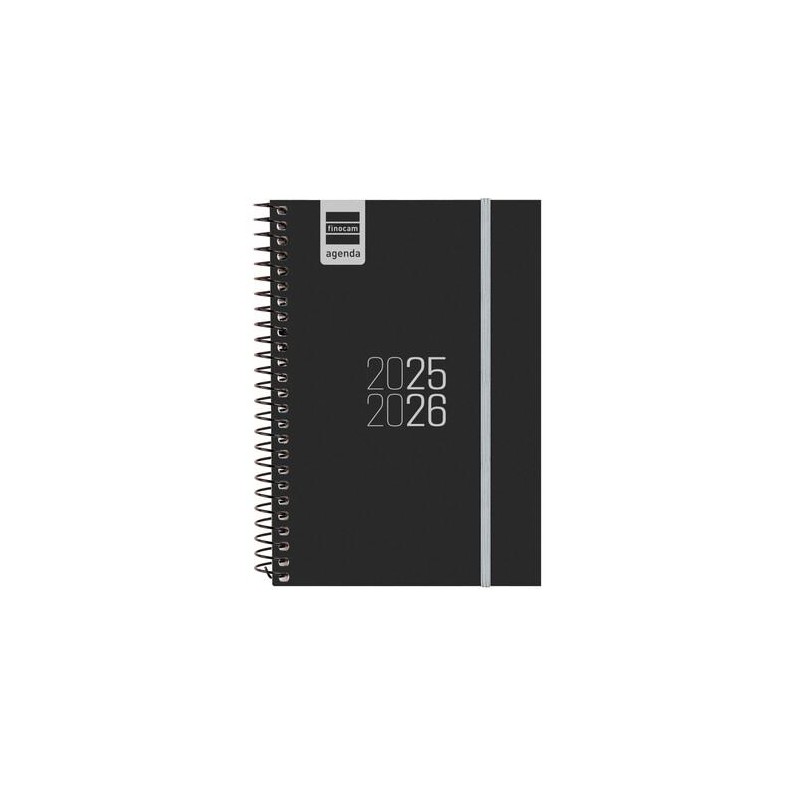 Agenda escolar finocam 25-25 E8 SV negro