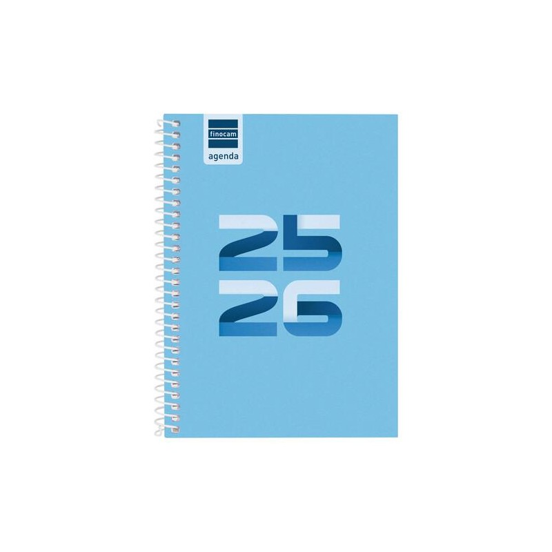 Agenda escolar finocam 25-26 8º SV cool azul
