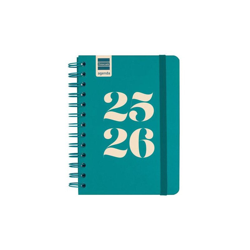 Agenda escolar finocam 25-26 8º SV aqua