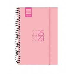 Agenda escolar finocam 25-26 E8 SV rosa