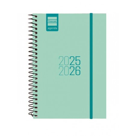 Agenda escolar finocam 25-26 8º SV turquesa