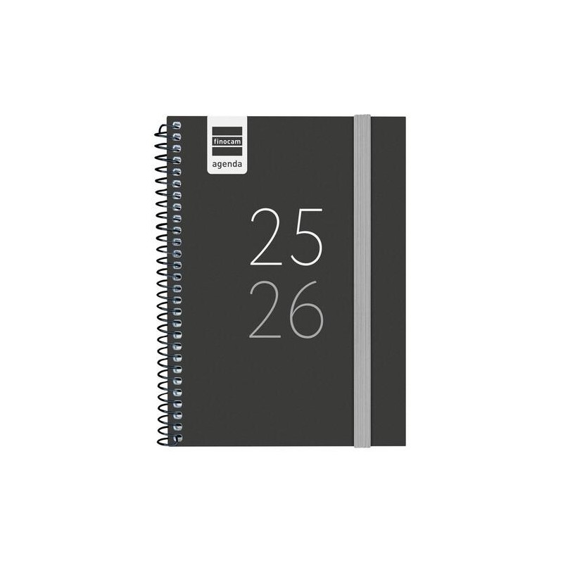 Agenda escolar finocam 25-26 8º SV negra