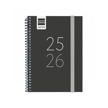Agenda escolar finocam 25-26 8º SV negra