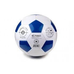 Balón de fútbol azul