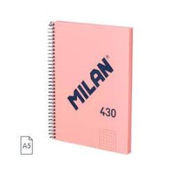 Block A5 milan 80 hojas 95 gramos rosa