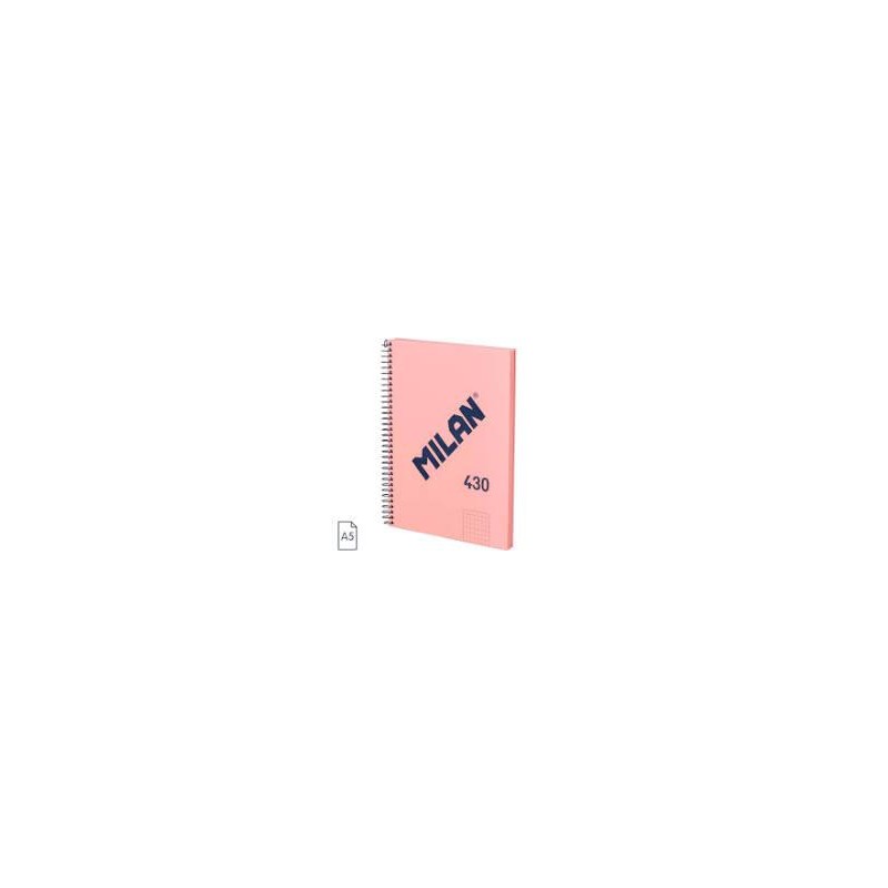 Block A5 milan 80 hojas 95 gramos rosa