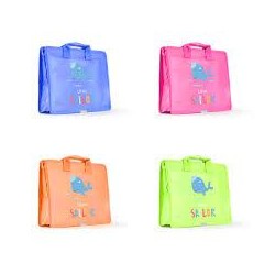 Maletin cremallera A4 personalizable little sailor