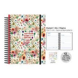 Agenda escolar senfort 25-26 student blossom