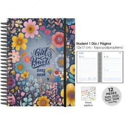 Agenda escolar senfort 25-26 student girls power