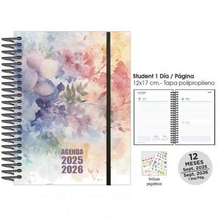 Agenda escolar senfort 25-26 student romantic