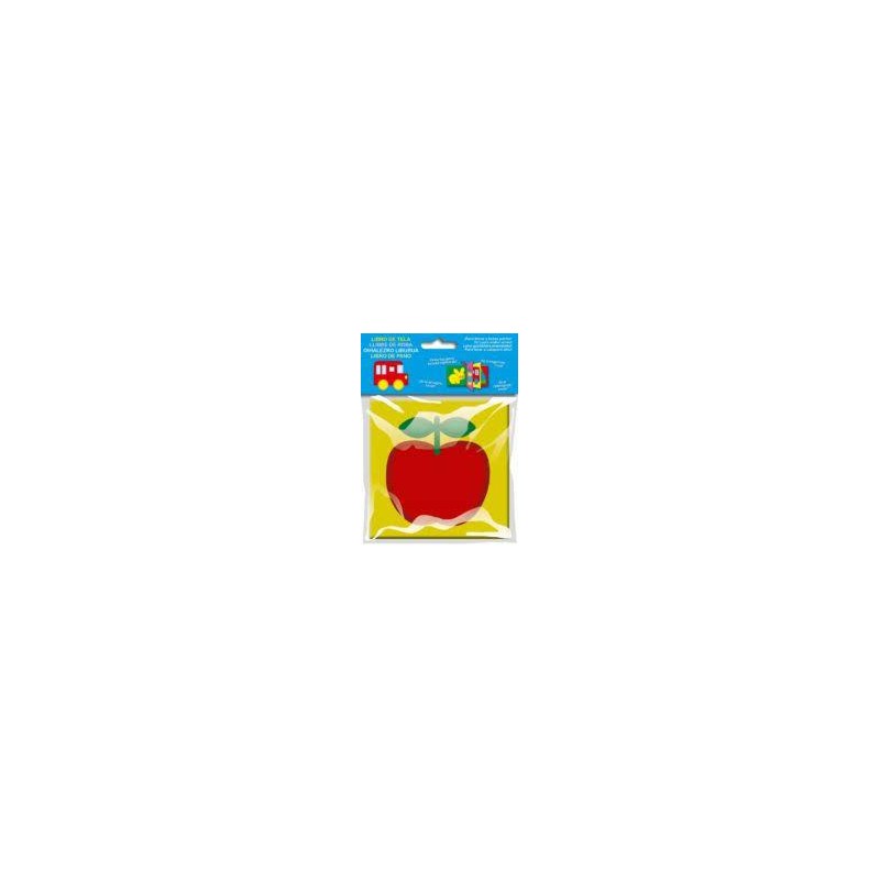 Libro de tela manzana
