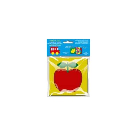Libro de tela manzana