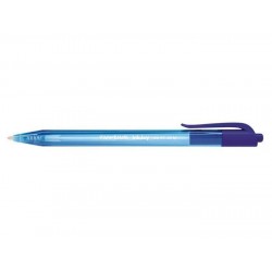 Boligrafo paper mate retractil inkjoy 100 azul