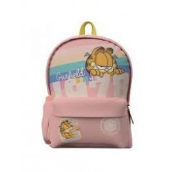 Mochila garfield juvenil adaptable a carro 40 cm
