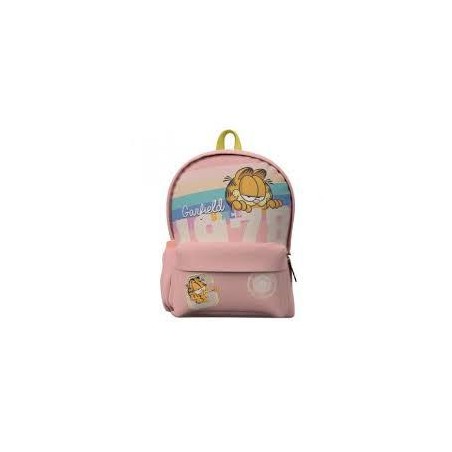 Mochila garfield juvenil adaptable a carro 40 cm