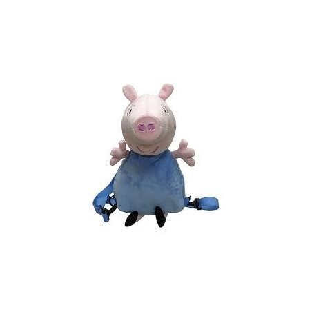 Mochila Infantil 3d George Peppa Pig  28 X 18 X 18