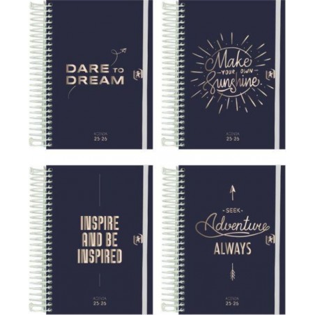 Agenda escolar oxford 25-26 so chic 8º D/P