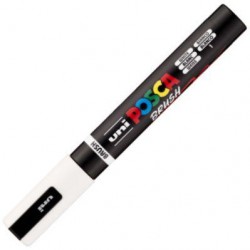 Marcador uni-posca brush punta 1-4mm pc-5br color 